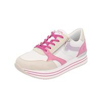 Remonte Femme D1323 Baskets Basses, Blanc 83, 38 EU