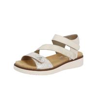 Remonte Femme D2050 Sandale, Porcelaine Blanche dorée 61, 38 EU