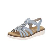 Remonte Femme D2073 Sandale, Bleu Steelblue 12, 37 EU