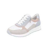 Remonte Femme D2g00 Baskets Basses, Blanc 81, 40 EU