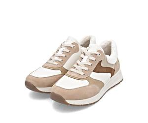 Remonte Femme D2g07 Baskets Basses, Beige, 40 EU