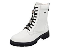 Remonte Femme D2s73 Bottes à Lacets, Blanc, 41 EU