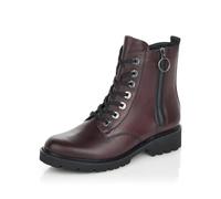 Remonte Femme D8671-Biker Botte Tendance, Rouge 35, 42 EU