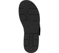 Remonte femme mule aérée et légère en cuir lisse avec fermeture velcro D2K51, taille:39 EU, couleur:Noir