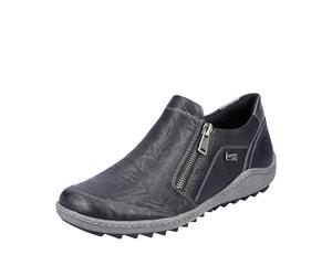 Remonte Femme R1428 Mocassin, Noir, 42 EU