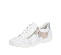 Remonte Femme R3411 Basket, Blanc, Or Rose, Argent, Blanc 81, 39 EU