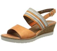 Remonte Femme R6253 Sandale cale, Orange Orange Beige 38, 40 EU