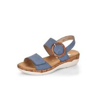 Remonte Femme R6853 Sandale, Bleu 14, 39 EU
