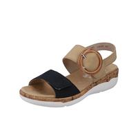 Remonte Femme R6853 Sandale, Pacifik Sand 60, 40 EU