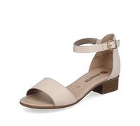 Remonte Femme Sandales D0P50, Dame Sandales Classiques,Sandale,Chaussure d'été,Confortable,Weiss,41 EU / 7.5 UK