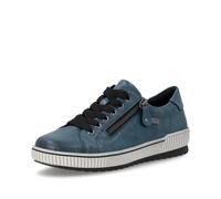 Remonte Femme Sneaker Demi-Chaussures Cuir Lisse D0700-12 Bleu GR. 41