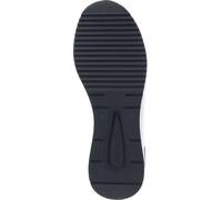 Remonte Femmes Baskets cool et sportives en cuir lisse Fermeture éclair D0T04, Taille:40 EU, Couleur:Blanc