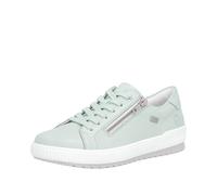 Remonte Femmes Baskets En Cuir Aux Couleurs D'Été Avec Fermeture Éclair D0700