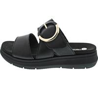 Remonte Femmes Sandales Plates Noir Loisirs, Taille:36 EU