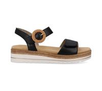 Remonte Dorndorf Sandales D0q52 pour femme Noir Taille 36 EU