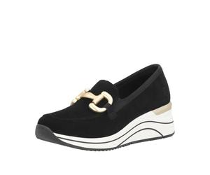 Remonte Mocassins D0T12 pour Femme, Noir, 39 EU, Noir, 39 EU