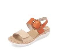 Remonte Mujer R6853 Sandales pour femme, Orange 39, 44 EU