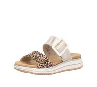 REMONTE Mule beige / noir / argent, Taille 40