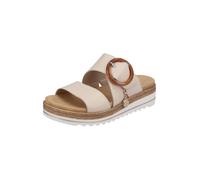 Remonte, D0q51, Femme Mule Blanc Lisse - 39 EU Beige