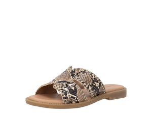 REMONTE Mule écru / noisette / noir, Taille 39