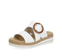Remonte Mule Mules Sandalettes Chaussures Cuir Blanc D0Q51