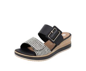 REMONTE Mule noir / blanc, Taille 40