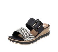 REMONTE Mule noir / blanc, Taille 44