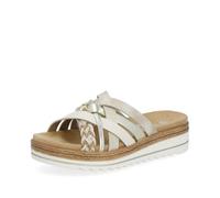 Remonte Mules pour femme D0Q50, pantoufles, semelle lâche, métallisé 90, 39 EU