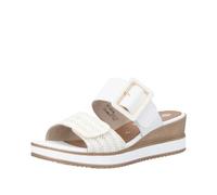Remonte Mules pour femme D6463 - Blanc - 36 EU
