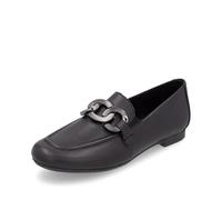 Remonte Pantoufles pour femme D0K09 - Slip On - Semelle lâche, Noir 00., 39 EU