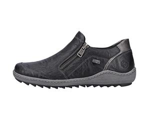 Remonte Pantoufles R1428 pour Femme, Noir, 42 EU