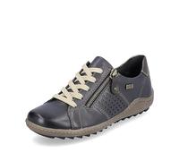 Remonte R1437 Chaussures à lacets pour femme, semelle amovible, déperlant, remonteTEX, Bleu Combi 14., 39 EU