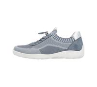Remonte R3518 Sneaker Low Femme Sportschuhe Bleus Maille Sans Motif