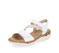 Remonte, R6860, Femme Nu-pied Blanc bi-matière - 40 EU