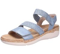 Remonte R6861 Sandales à Bracelet Cheville Femme Bleu 37 EU