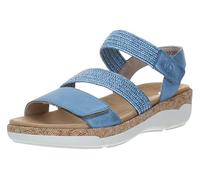 Remonte R6861 Sandales avec bracelet pour femme, bleu, 44 EU