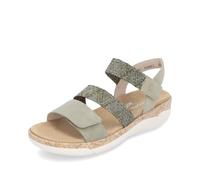 REMONTE Sandales olive / vert pastel, Taille 39