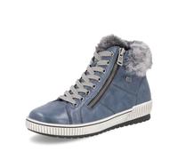 Remonte remonteTEX D0780 Baskets basses pour femme, semelle lâche, imperméables, Bleu Combi 14., 42 EU