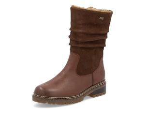 Remonte RemonteTEX D0B80 Bottes d'hiver pour femme avec semelle lâche et imperméables, Marron 24., 37 EU