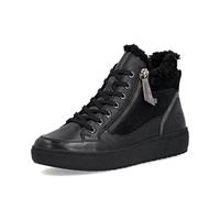Remonte RemonteTEX D2T72 Bottines classiques pour femme avec semelle ample imperméable, Noir 03., 38 EU