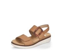 Remonte Riemchensandalen - Macchiatobraun Cuir 37 EU