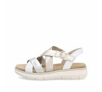 Remonte - Sandale compensée - Femme - Chaussures - Blanc - Taille: 38 EU