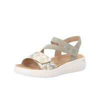 Remonte Sandale Femmes D3L51, Pointure:37 EU, La Couleur:Vert