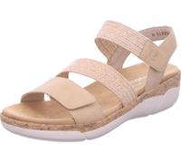Remonte sandales à lanières - Beige Similicuir : 42 : Taille normale : 42 Largeur : Normal