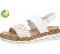 Remonte sandales à lanières - Blanc Similicuir : Normal : 42 Taille : 42 Largeur : Normal