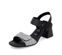 Remonte Sandales à lanières D1K51 pour femme, Noir Combi 03, 39 EU