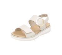 REMONTE Sandales à lanières 'D2k50' beige clair / or / blanc, Taille 43