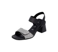 Remonte Sandales à lanières D1K51 pour femme, Noir Combi 03, 39 EU