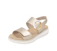 REMONTE Sandales à lanières or, Taille 45