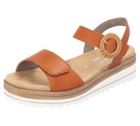 REMONTE Sandales à lanières orange foncé, Taille 40